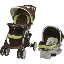Graco Comfy Cruiser Click Connect Travel System - Go Green