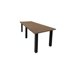 8' x 3' Conference Table w/Square Post Legs