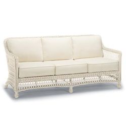 Hampton Seating Replacement Cushions - Ottoman, Standard, Brick - Frontgate