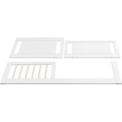 Babyletto Hudson/Scoot Crib to Junior Bed Conversion Kit - White/Washed Natural