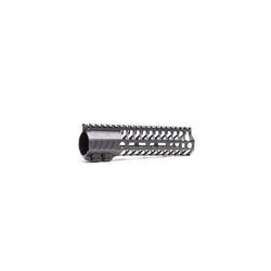 SLR 8 inch HELIX M-LOK 5.56 Handguard w/Full Top Rail Black HELIX8ML-F