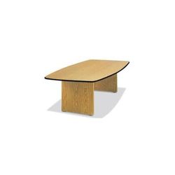 48" x 96" Boat Shaped Conference Table w/Folding Base