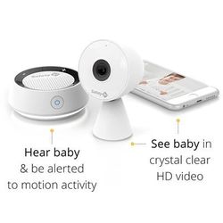 Safety 1st HD WiFi Baby Monitor with Sound & Movement Detecting Audio Unit
