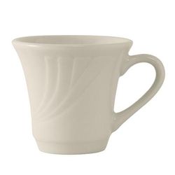 Tuxton YEF-070 6 oz Monterey Cup - Ceramic, American White