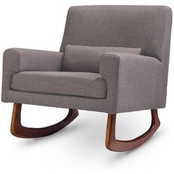 Nursery Works Sleepytime Rocker, Walnut Legs - Pebble