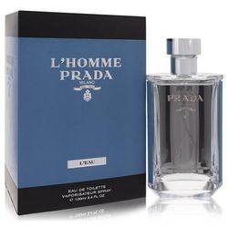 Prada L'homme L'eau For Men By Prada Eau De Toilette Spray 3.4 Oz