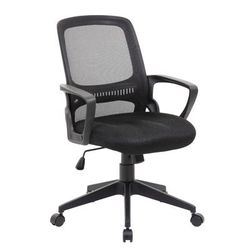 Boss Office Products B6456-BK Mesh Task Chair in Black