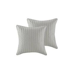 INK+IVY Camila Euro Sham Quilted Euro Sham in Grey - Olliix II11-930