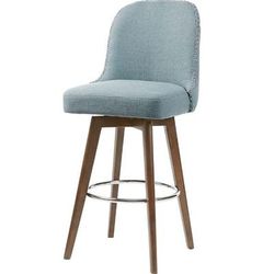 Madison Park Kobe Counter Stool in Blue - Olliix MP104-0556