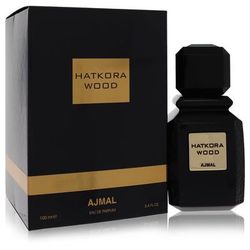 Hatkora Wood For Men By Ajmal Eau De Parfum Spray (unisex) 3.4 Oz