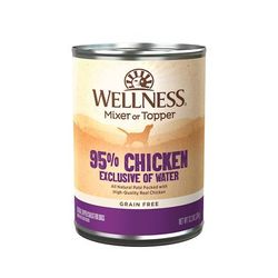 Natural Grain Free 95-Percent Chicken Recipe Wet Dog Food, 13.2 oz., Case of 12, 12 X 13.2 OZ