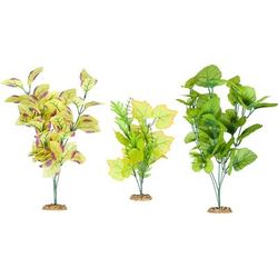 Background Plant Multi-Pack Silk Aquarium Plants, Medium