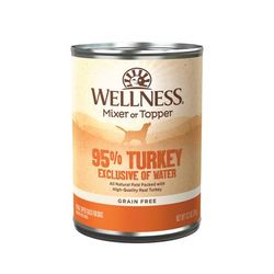 Natural Grain Free 95-Percent Turkey Recipe Wet Dog Food, 13.2 oz., Case of 12, 12 X 13.2 OZ