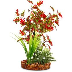 Imagitarium Pacifica Red & Green Plant, Medium