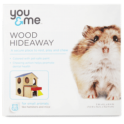 You & Me Large Wood 2-Story Hamster House