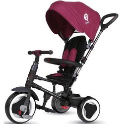 Q Play Rito Folding Trike - Burgundy