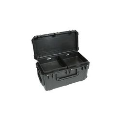 SKB Cases Seres Injecton Molded Ml-Standard Waterproof - Case 29inx14inx15in W/Wheels Trays 3I-2914-15BT