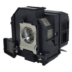Jaspertronics™ OEM Lamp & Housing for the Epson EB-1460ui Projector - 240 Day Warranty