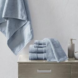 Turkish 6 Piece Bath Towel Set - Madison Park Signature MPS73-416