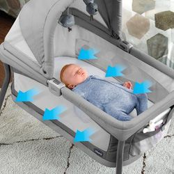 Chicco LullaGo Primo Portable Bassinet - Nottingham