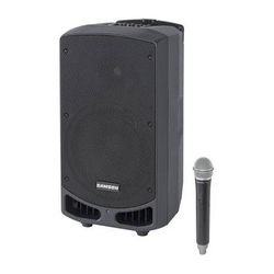 Samson Expedition XP310w-K: 470 to 494 MHz 10" 300W Portable PA System with Wirele SAXP310W-K