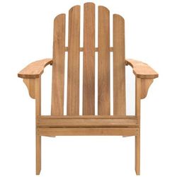 Topher Adirondack Chair in Natural - Safavieh PAT7027A