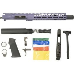 Ghost Firearms Upper Receiver Pistol Lower Parts Kit 5.56mm 10.5in Carbine 4150 M4 Barrel 1-7 Twist 11in M-LOK Free Float Hand Guard Flash Can