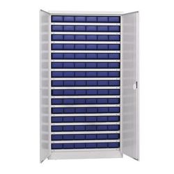 Armoire D'atelier Gris Clair Hxp=1950x440mm 90 Tiroirs B - Kind