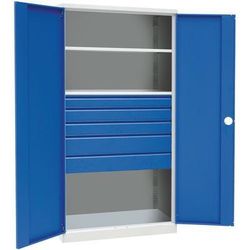 armoire magic 2 tablette et 5 tiroir 87 mm -manutan expert