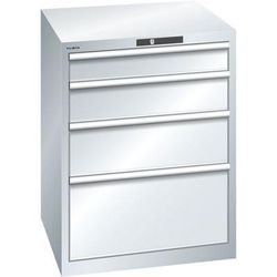 Armoire Gris Clair 717x725x850 Avec 4 Tir. 75kg _ 79.382.020 - Lista