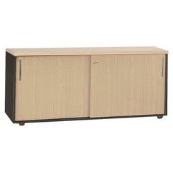 City Crédence Top Finition 2pts Couli. 160x75 Chêne/carbone - Simmob