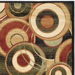 "Lyndhurst Collection 3'-3" X 5'-3" Rug in Beige And Multi - Safavieh LNH224A-3"