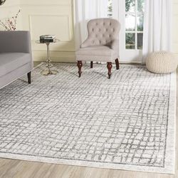 "Adirondack Collection 5'-1" X 7'-6" Rug in Slate And Ivory - Safavieh ADR101T-5"