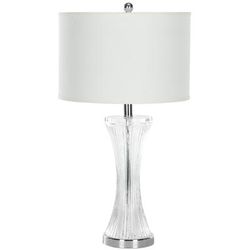 Zelda 25-Inch H Glass Table Lamp - Safavieh LITS4051A