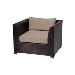 Barbados 4 Piece Outdoor Wicker Patio Furniture Set 04i in Cilantro - TK Classics Barbados-04I-Cilantro