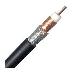 Canare 12G-SDI / 4K UHD Video Coaxial Cable (328', Black) L5.5CUHD-100M