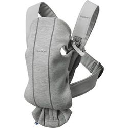 BabyBjrn Baby Carrier Mini 3D Jersey, Light Gray