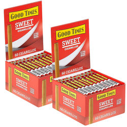 Good Times Natural Cigarillo Sweet 2-Fer - Box of 120