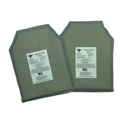 Shellback Tactical Level IIIA Model CLCIIIA Soft Armor Package Plate Backer Set of 2 Black Small NSN N SBT-CLCIIIA-ESAPI-SM