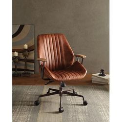 Hamilton Executive Office Chair in Cocoa Top Grain Leather - Acme Furniture 92413