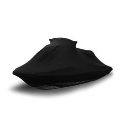 Sea-Doo GTX 155 Jet ski Covers - Indoor Black Satin, Guaranteed Fit, Ultra Soft, Plush Non-Scratch, Dust and Ding Protection- Year: 2014