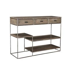 Meena 3 Drawer Console in Natural - MOTI