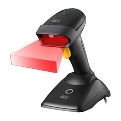 Adesso NuScan 2500TB Bluetooth Spill Resistant Antimicrobial 2D Barcode Scanner wi NUSCAN2500TB