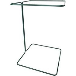 support sac poubelle sur pied - 1000l vert manutan