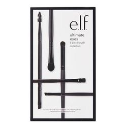 e.l.f. Cosmetics Ultimate Eyes 5 Piece Brush Collection - Vegan and Cruelty-Free Makeup