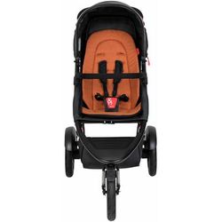 Phil & Teds Dash Stroller & Liner - Black/Rust