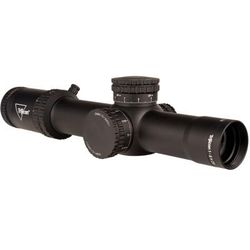Trijicon Credo CR828 1-8x28mm Rifle Scope 34 mm Tube First Focal Plane Black Green/Red MRAD Segmented Circle Reticle Mil Rad Adjustment 2900032