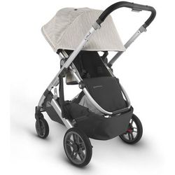 UPPAbaby Cruz V2 Stroller - Sierra (Dune Knit/Silver/Black Leather)