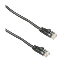 Comprehensive Cat5e 350 MHz Snagless Patch Cable (100', Black) CAT5-350-100BLK