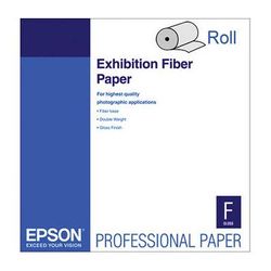Epson Exhibition Fiber Photo Inkjet Paper (24" x 50' Roll) S045189